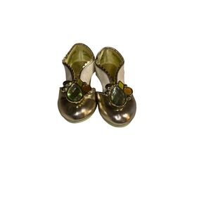 Disney Princess Tiana Costume Shoes Size 7/8